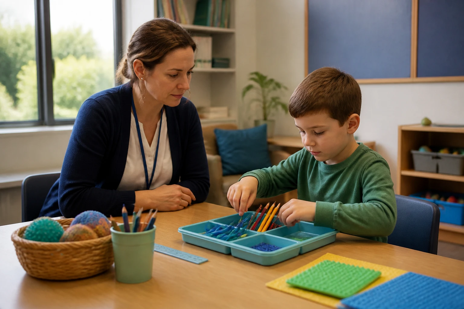 Ergothérapie à l'école : rôle, bilan et accompagnement